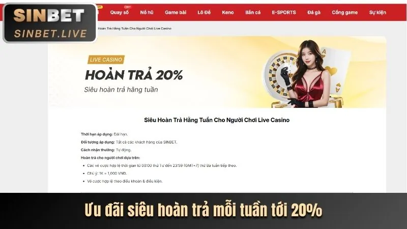 Thưởng nạp tiền hàng tuần/tháng cho VIP